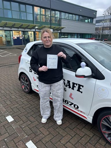 Emily Passed 1st attempt with 1 Minor Only 9th January 2026 Sidcup Test Centre